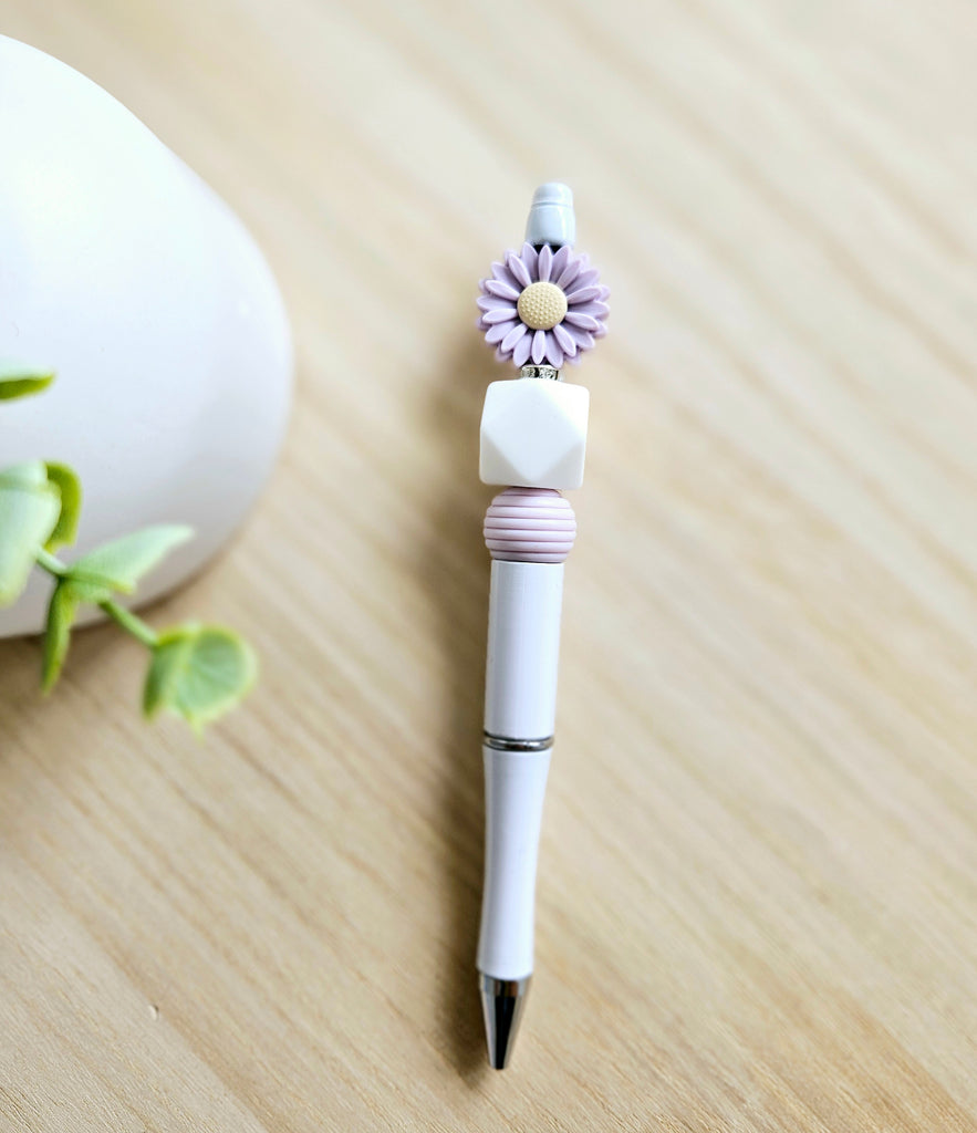 Lilac Daisy Pen