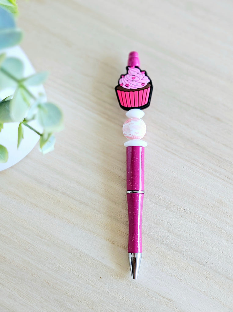 Love Heart Cupcake Pen