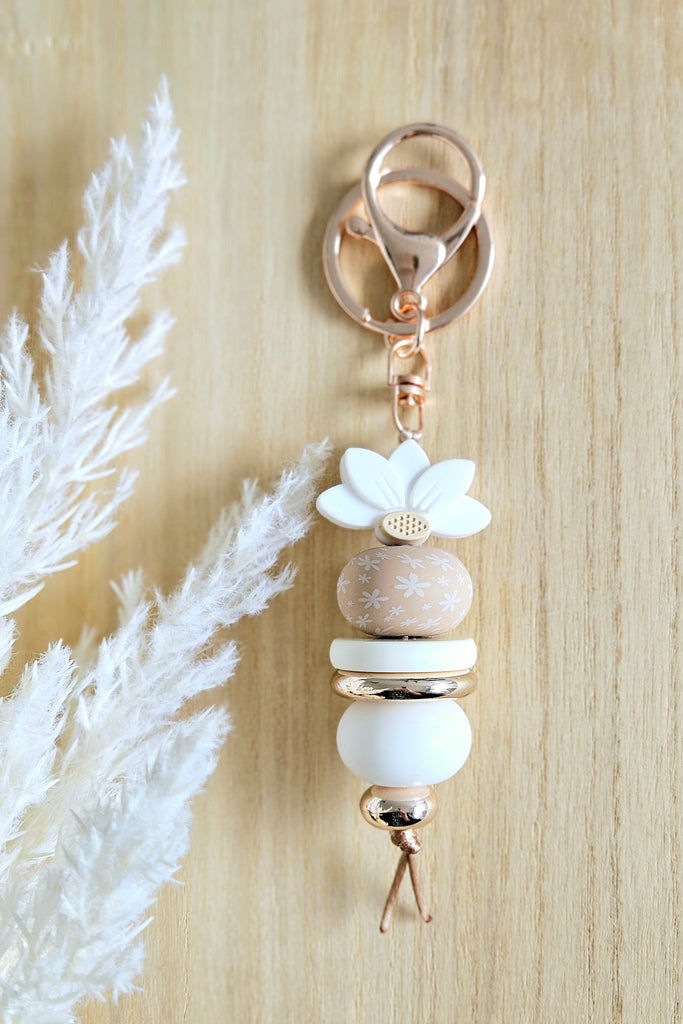 White Lotus Keyring