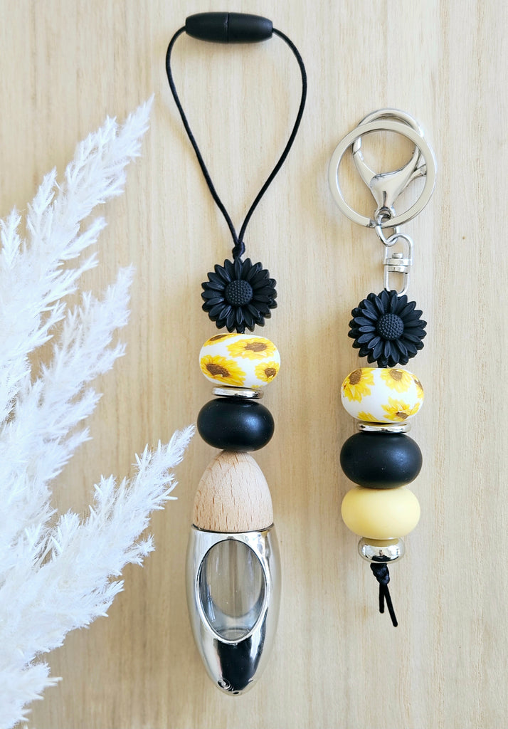 Daisies & Sunflowers Diffuser & Keyring Set